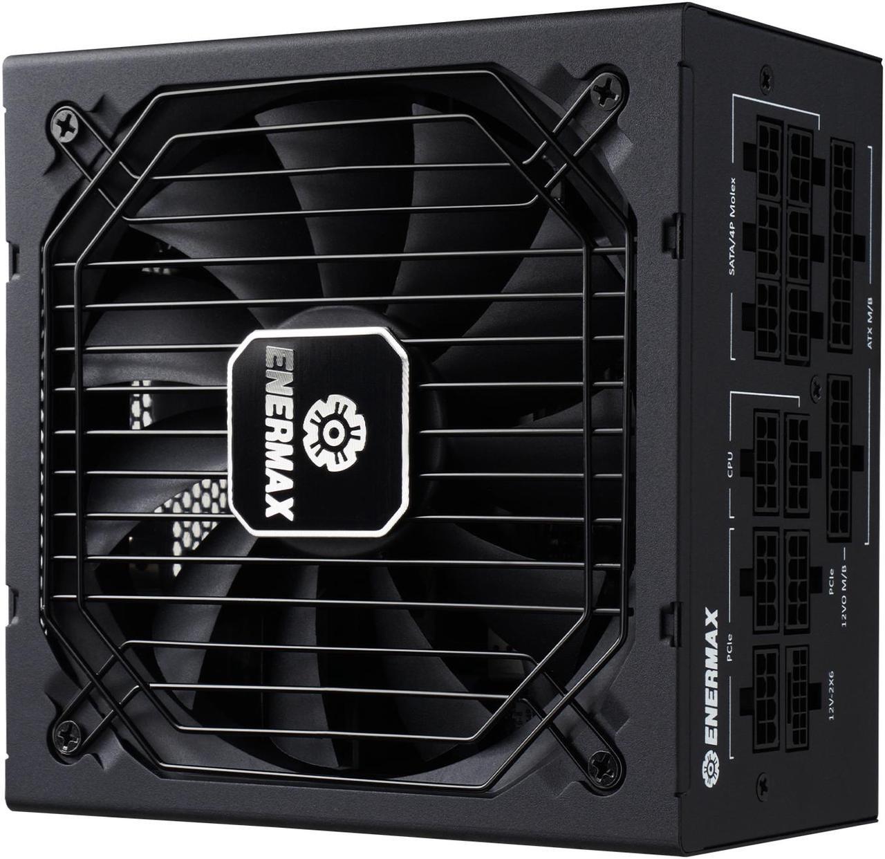 Alt view image 6 of 7 - ENERMAX PlatiGemini 1200W ATX 3.1 & ATX12VO Full Modular, 80+ Platinum, 600W 12V-2x6 Connector, Japanese Capacitors, Mesh Sleeved Cables,  Power Supply