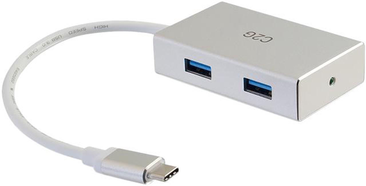 Main image of C2G 29827  USB C Hub - USB 3.0 Type-C to 4-Port USB A Hub