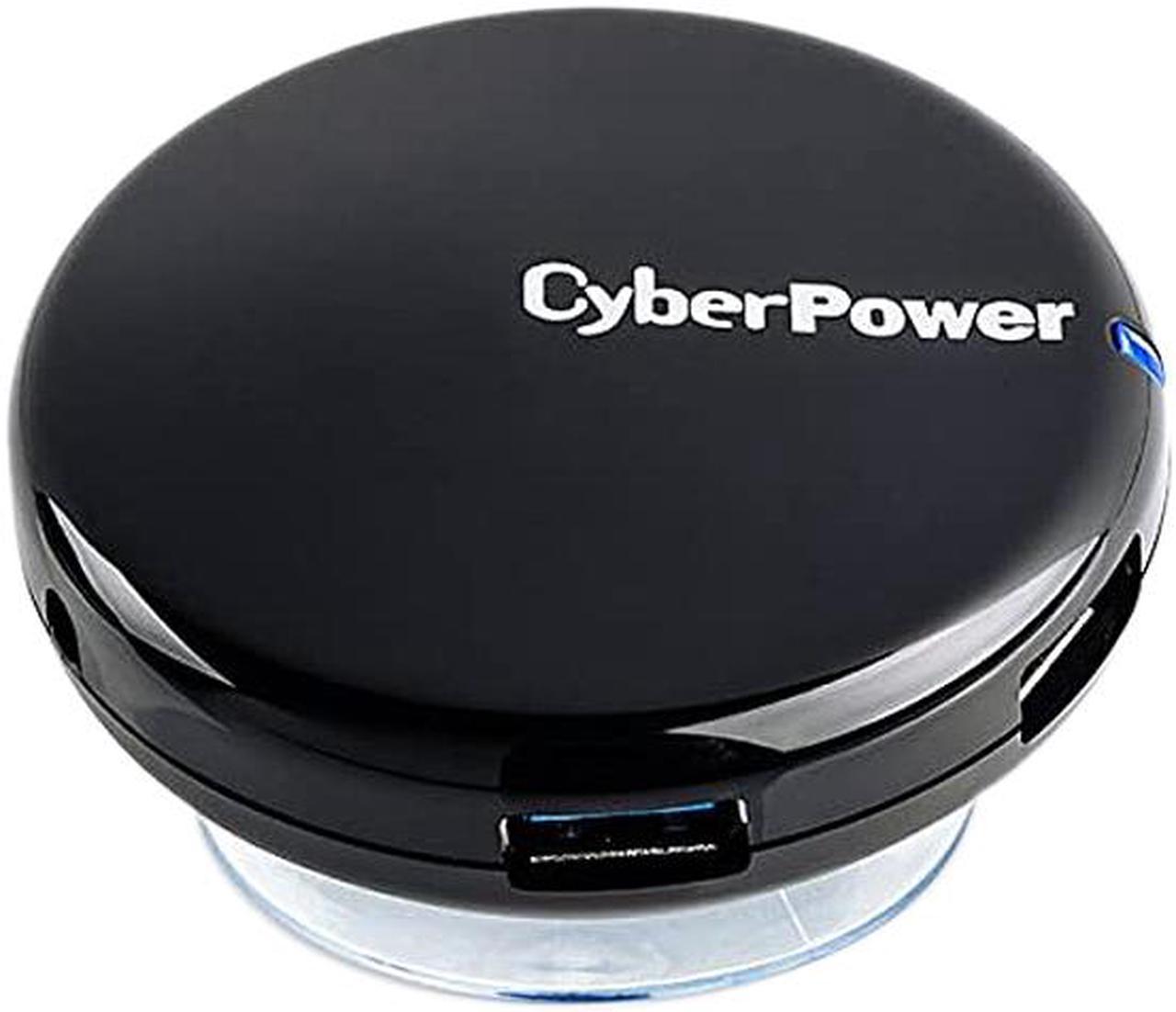 CyberPower CPH430PB 4 Port USB 3.0 Hub Black