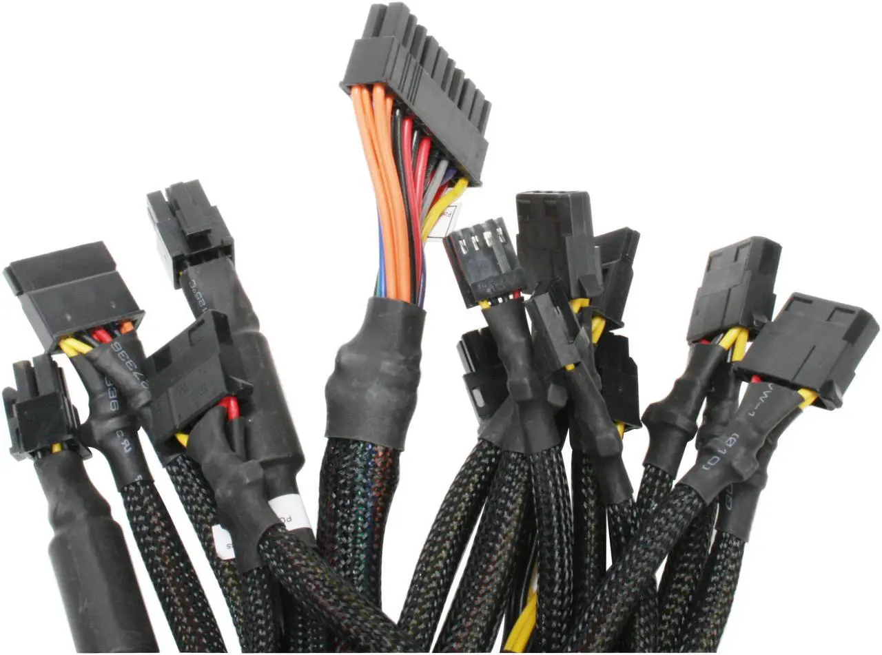 Alt view image 10 of 13 - SIGMA SHARK SP-635 635 W ATX12V V2.01 SLI Ready Power Supply