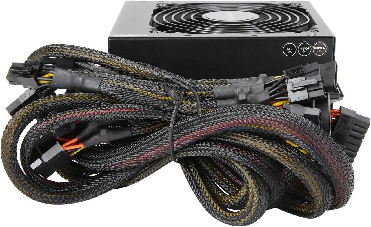 Alt view image 5 of 8 - GIGABYTE P650B GP-P650B 650 W Intel Form Factor ATX 12V v2.31 80 PLUS BRONZE Certified Non-Modular Active PFC (>0.9 typical) PFC Power Supply