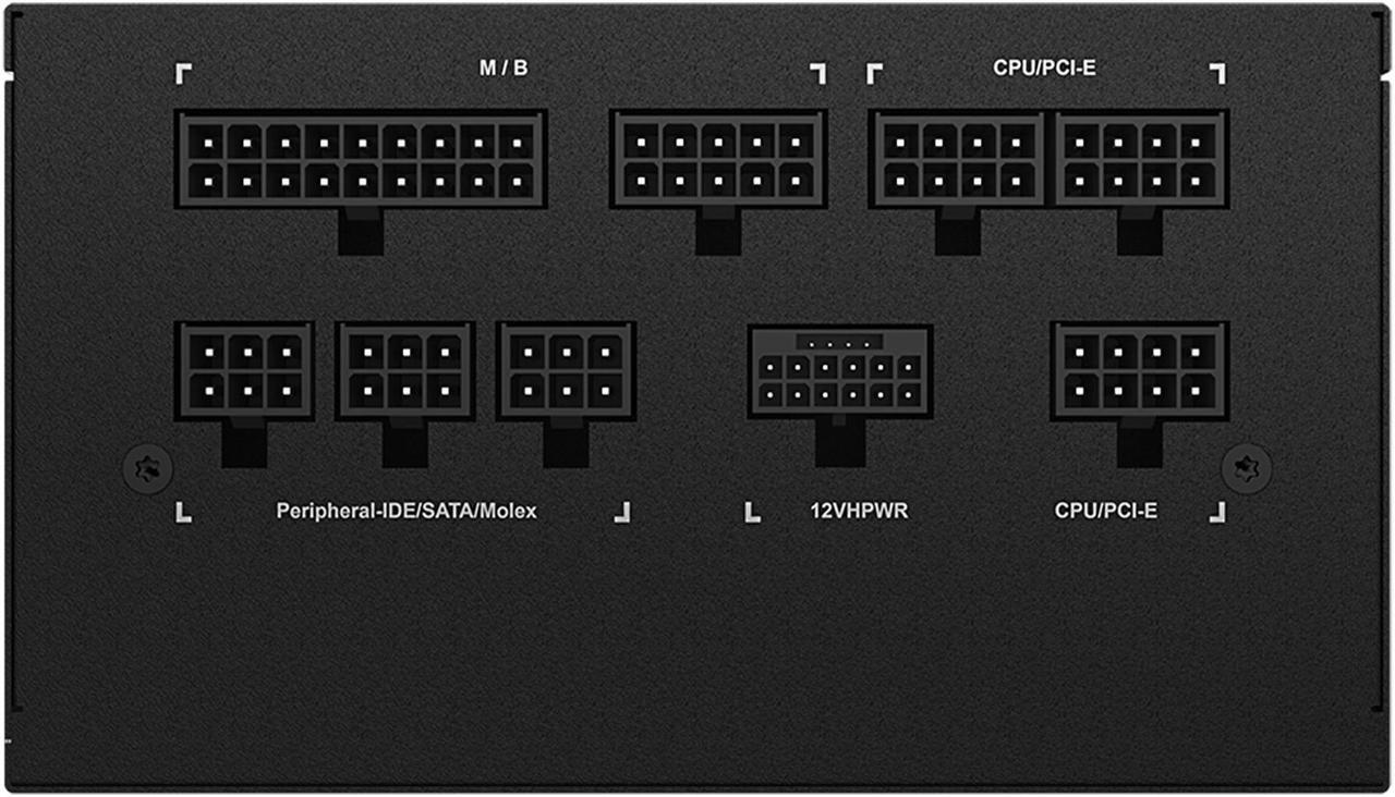 Alt view image 6 of 7 - GIGABYTE GP-UD850GM PG5 850W PCIe 5.0 Ready, 80 Plus Gold Certified, Fully Modular Power Supply