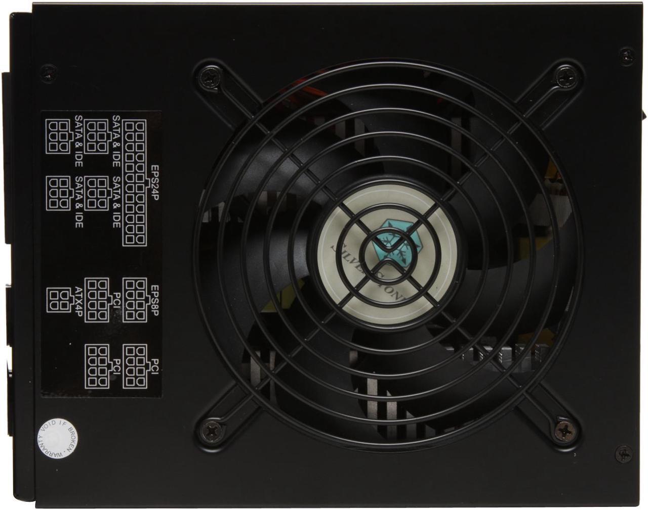 Alt view image 4 of 11 - SilverStone DA1000 1000 W ATX 12V 2.2 & EPS 12V SLI Ready CrossFire Ready Full Modular Active PFC Power Supply