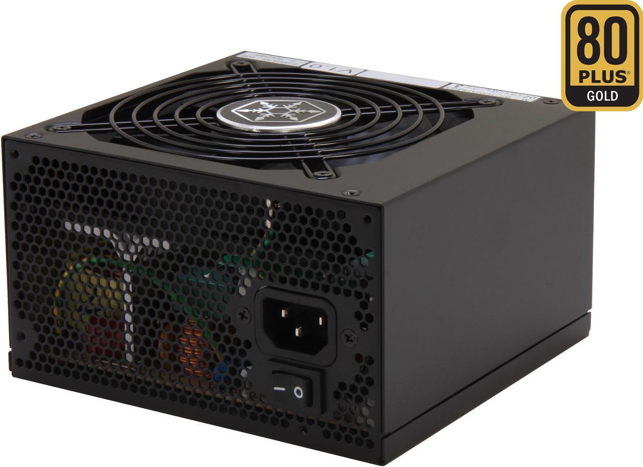 SilverStone ST55F-G 550 W ATX 12V v2.3 / EPS 12V SLI Ready CrossFire Ready 80 PLUS GOLD Certified Full Modular Active PFC Power Supply