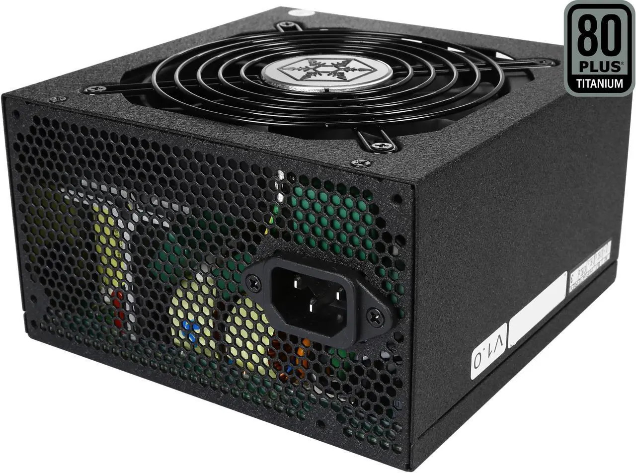 Main image of SilverStone Strider SST-ST60F-TI 600 W ATX 80 PLUS TITANIUM Certified Full Modular Active PFC Power Supply