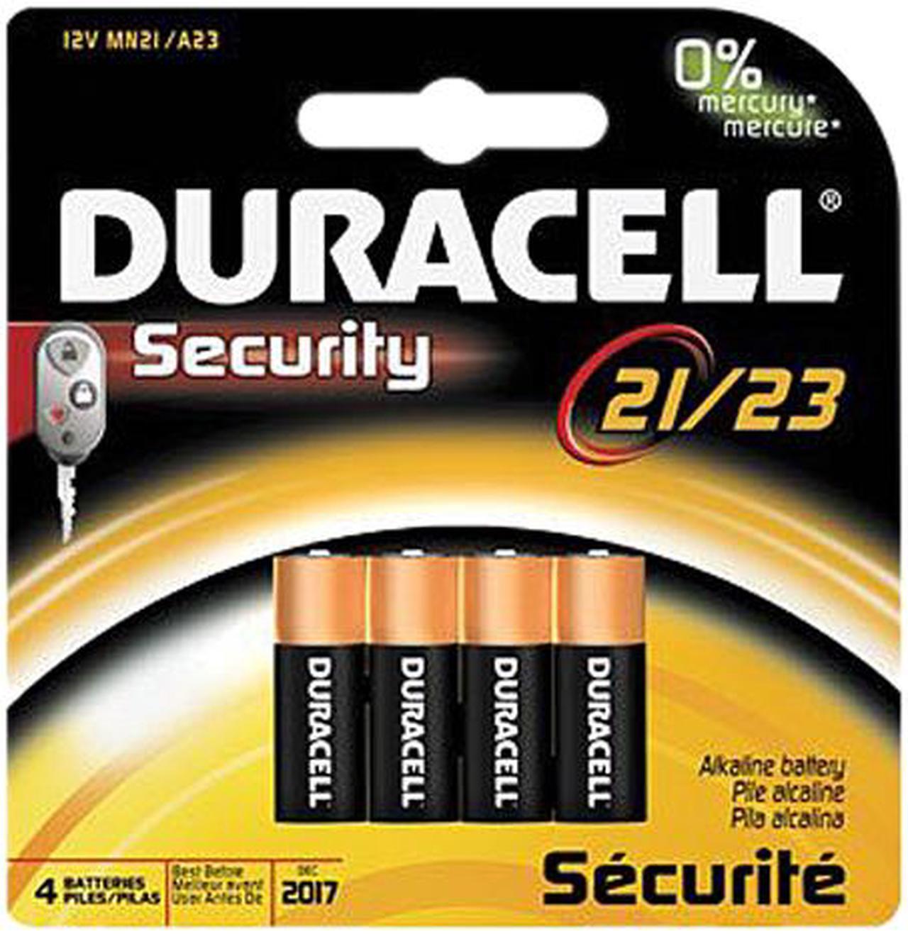 Main image of DURACELL CopperTop 12V 21 / 23 (8LR50 / A23 / MN21) Alkaline Battery, 4-pack
