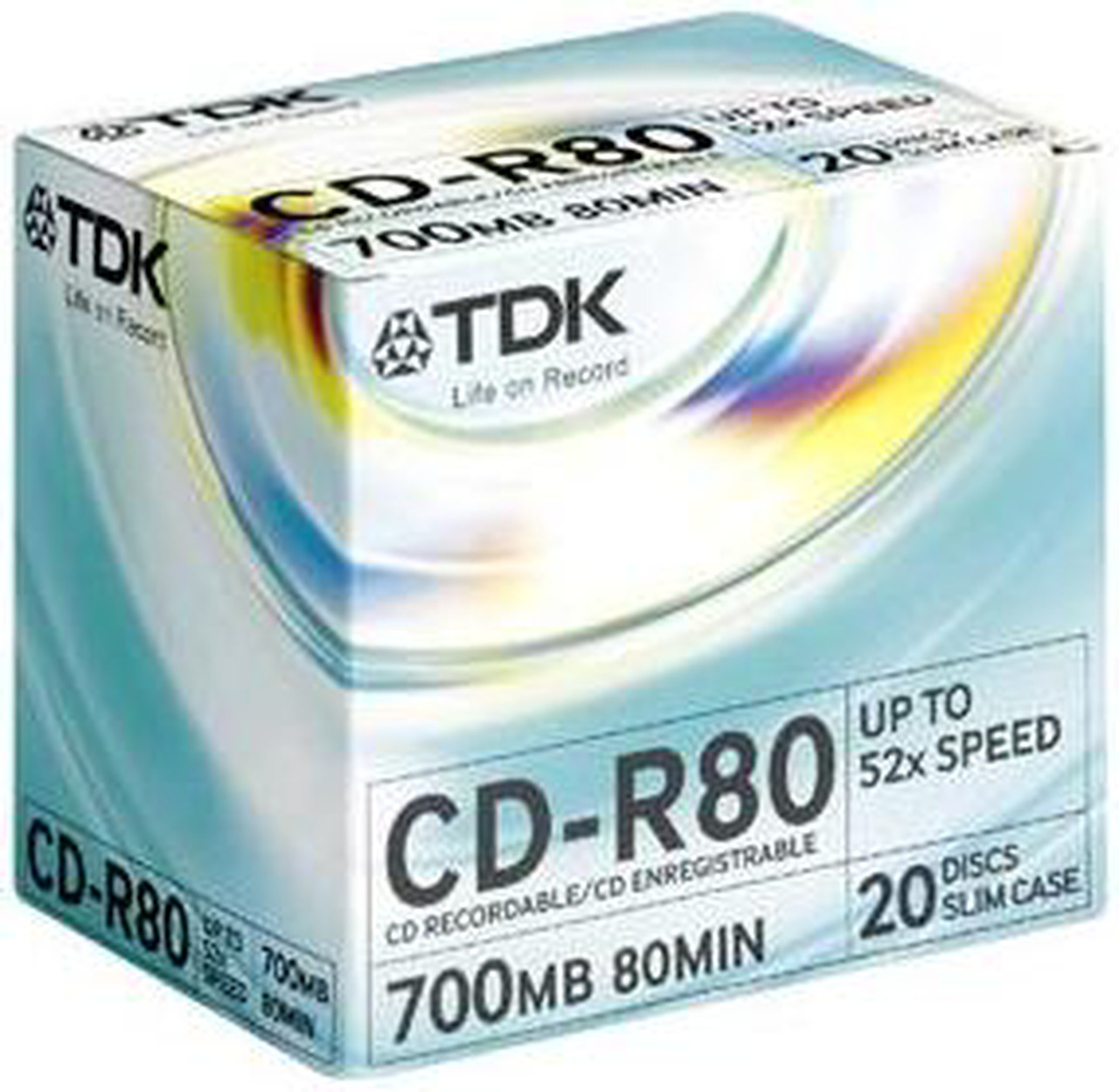TDK 52x CD-R Media - Newegg.com