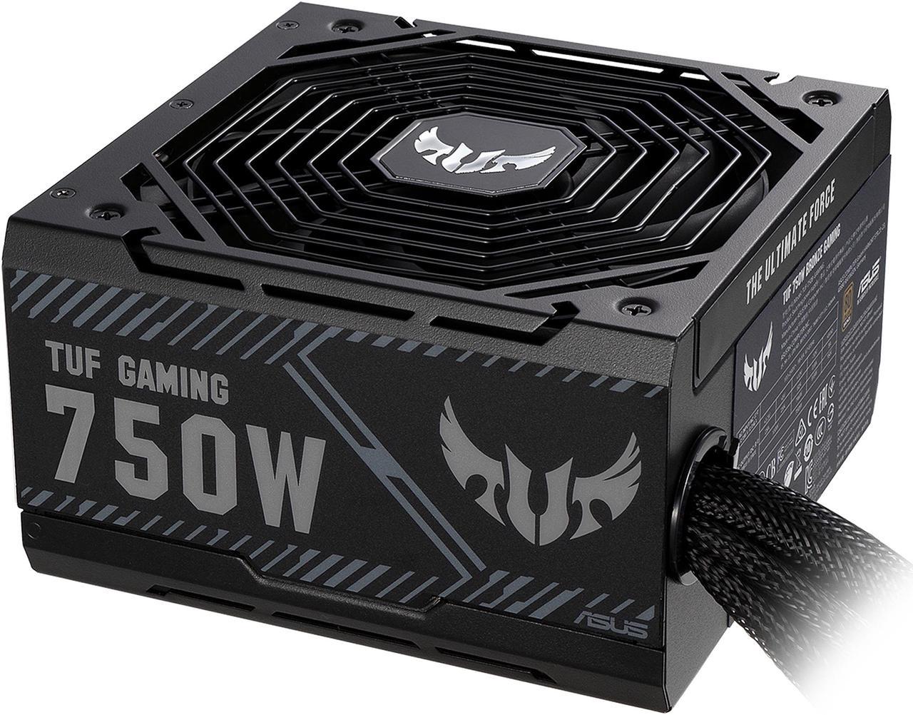 ASUS TUF GAMING 750W Bronze PSU, Power Supply, Axial-tech Fan Design, Dual Ball Fan Bearings, 0dB Technology, 80 PLUS Bronze Certification, 80cm 8-pin CPU Connector, 6-year Warranty