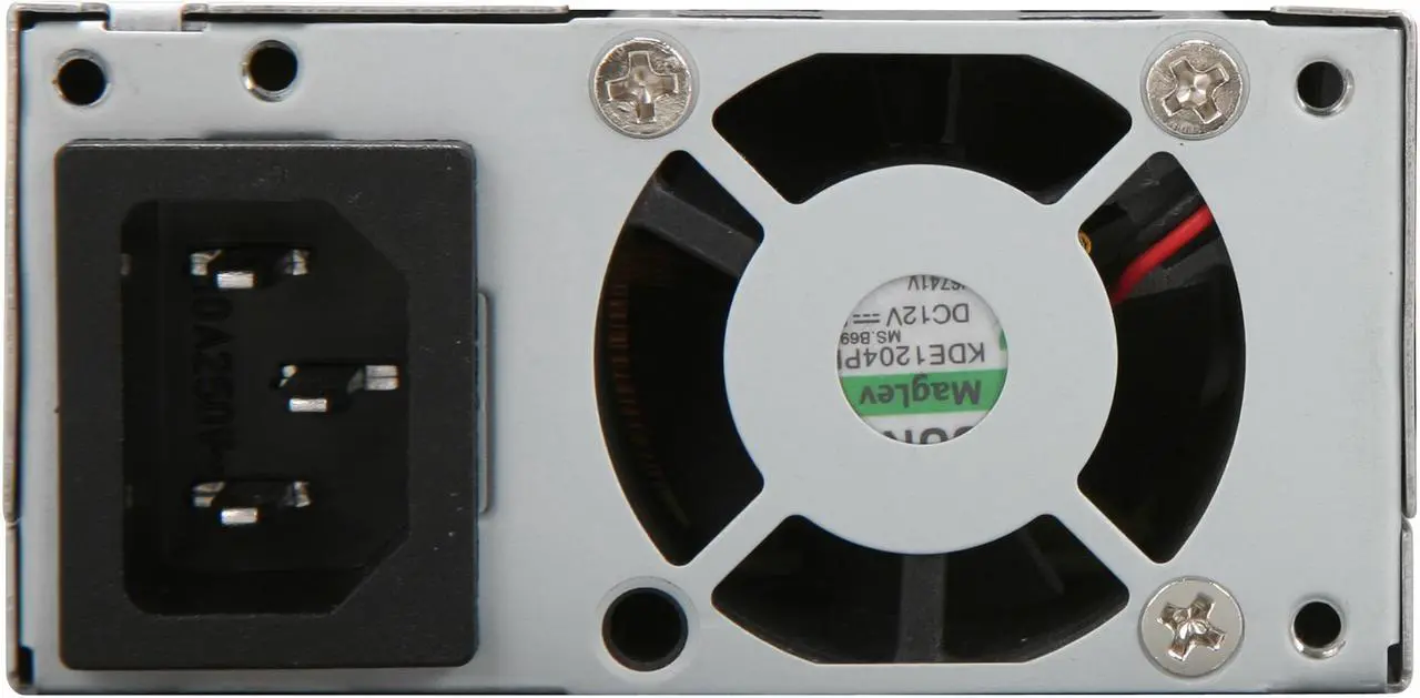 Alt view image 3 of 7 - Athena Power AP-MFATX35 350W Mini ITX / Micro FLEX ATX / ATX12V 80 PLUS BRONZE Certified Active PFC Power Supply for many HP Slimline System Upgrades/Replacement
