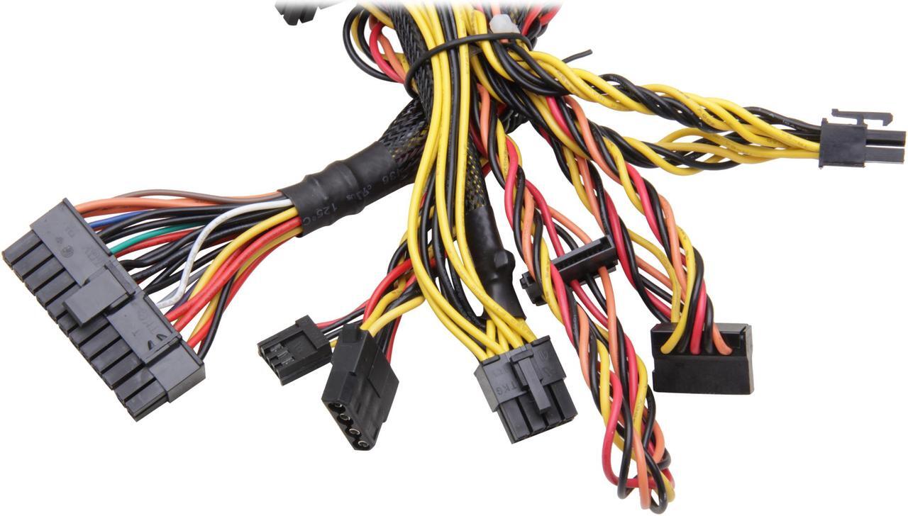 Alt view image 6 of 6 - Athena Power AP-MFATX40 400 W Mini ITX 80 PLUS BRONZE Certified Active PFC Power Supply
