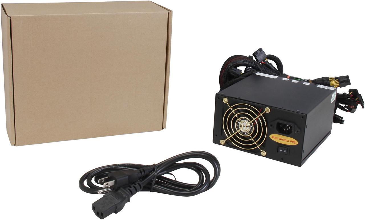 Alt view image 6 of 6 - Athena Power AP-P4ATX70FEP8 20+4Pin 700W Single Server Power Supply - 80 PLUS Bronze