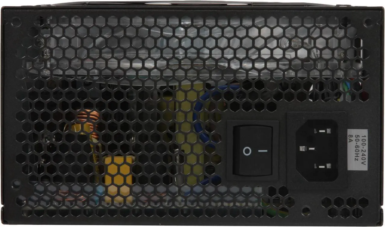 Alt view image 4 of 12 - PC Power & Cooling Fatal1ty Gaming Series 550 Watt 80+ Semi-Modular Active PFC Performance Grade ATX PC Power Supply (OCZ550FTY)