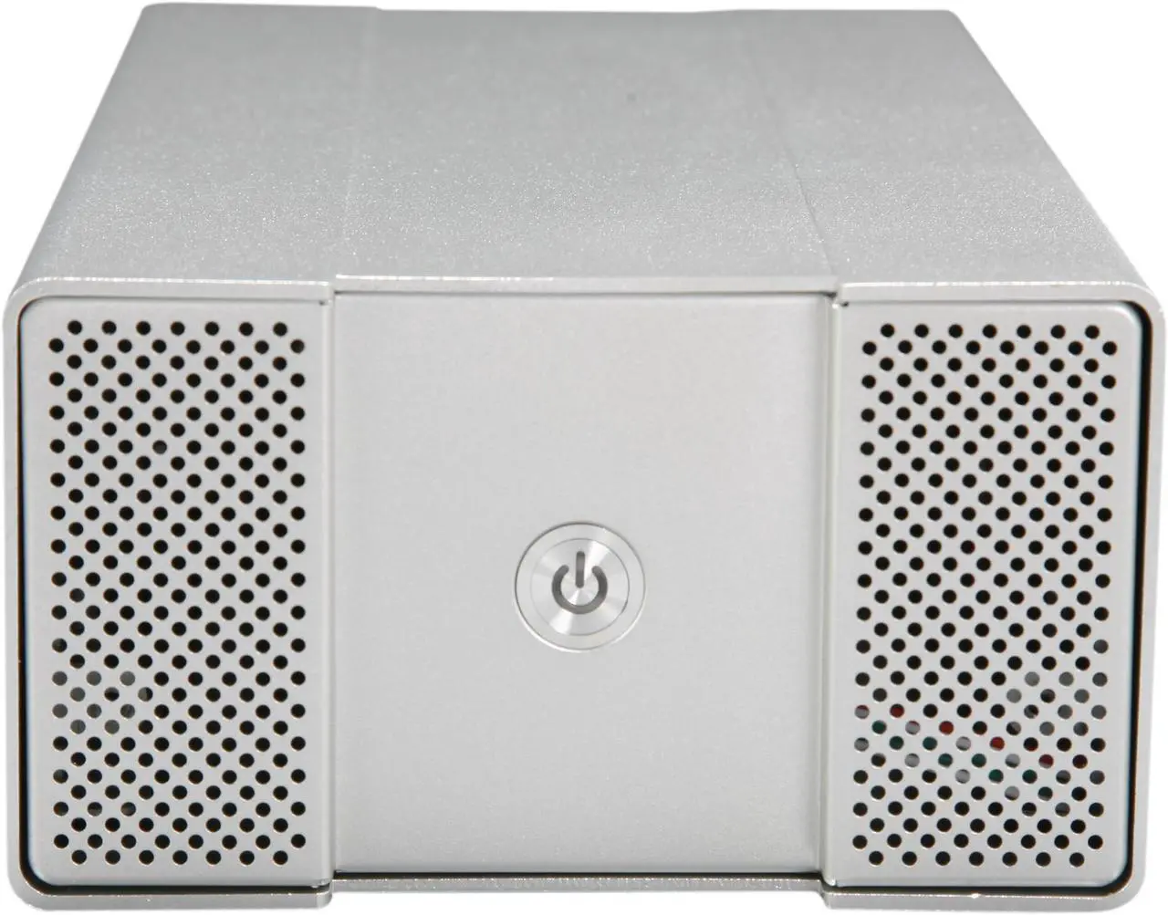 Alt view image 2 of 5 - macally NSA2-S350U Aluminum 3.5" SATA USB 2.0 External Enclosure