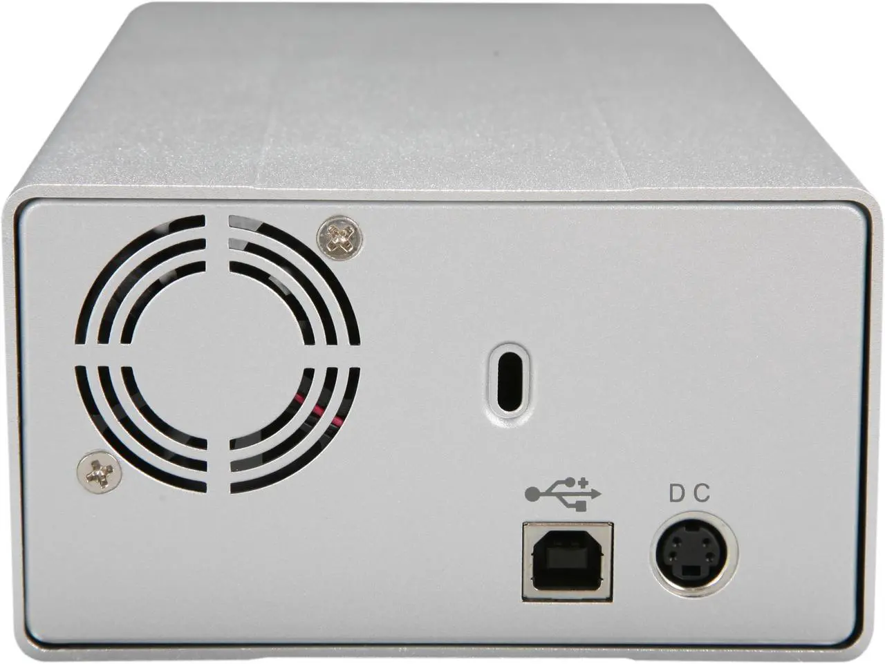 Alt view image 4 of 5 - macally NSA2-S350U Aluminum 3.5" SATA USB 2.0 External Enclosure