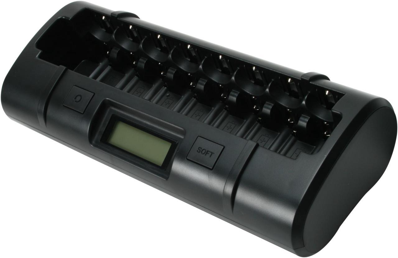 Main image of Powerex MH-C808M Ultimate Professional Charger for 8 AA / AAA / C / D NiMH or NiCD Batteries