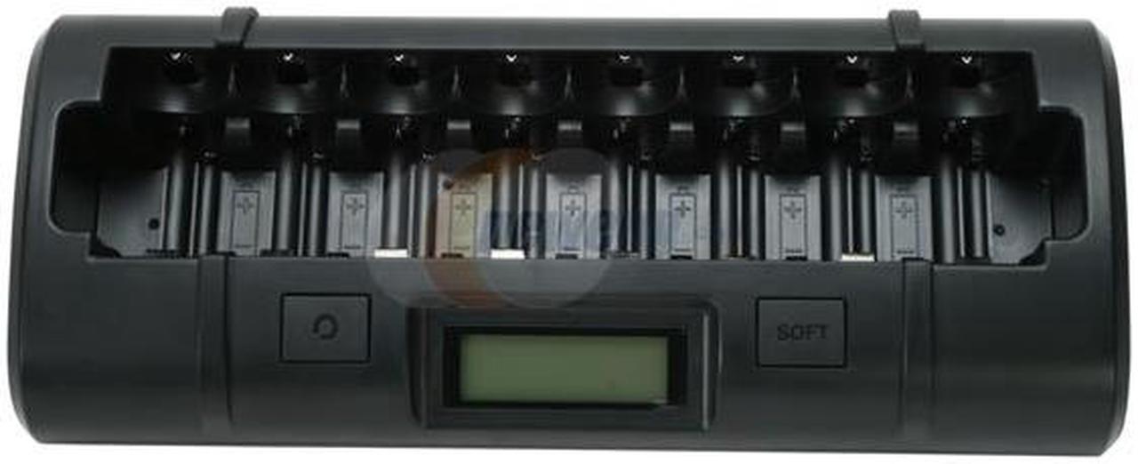 Alt view image 2 of 6 - Powerex MH-C808M Ultimate Professional Charger for 8 AA / AAA / C / D NiMH or NiCD Batteries