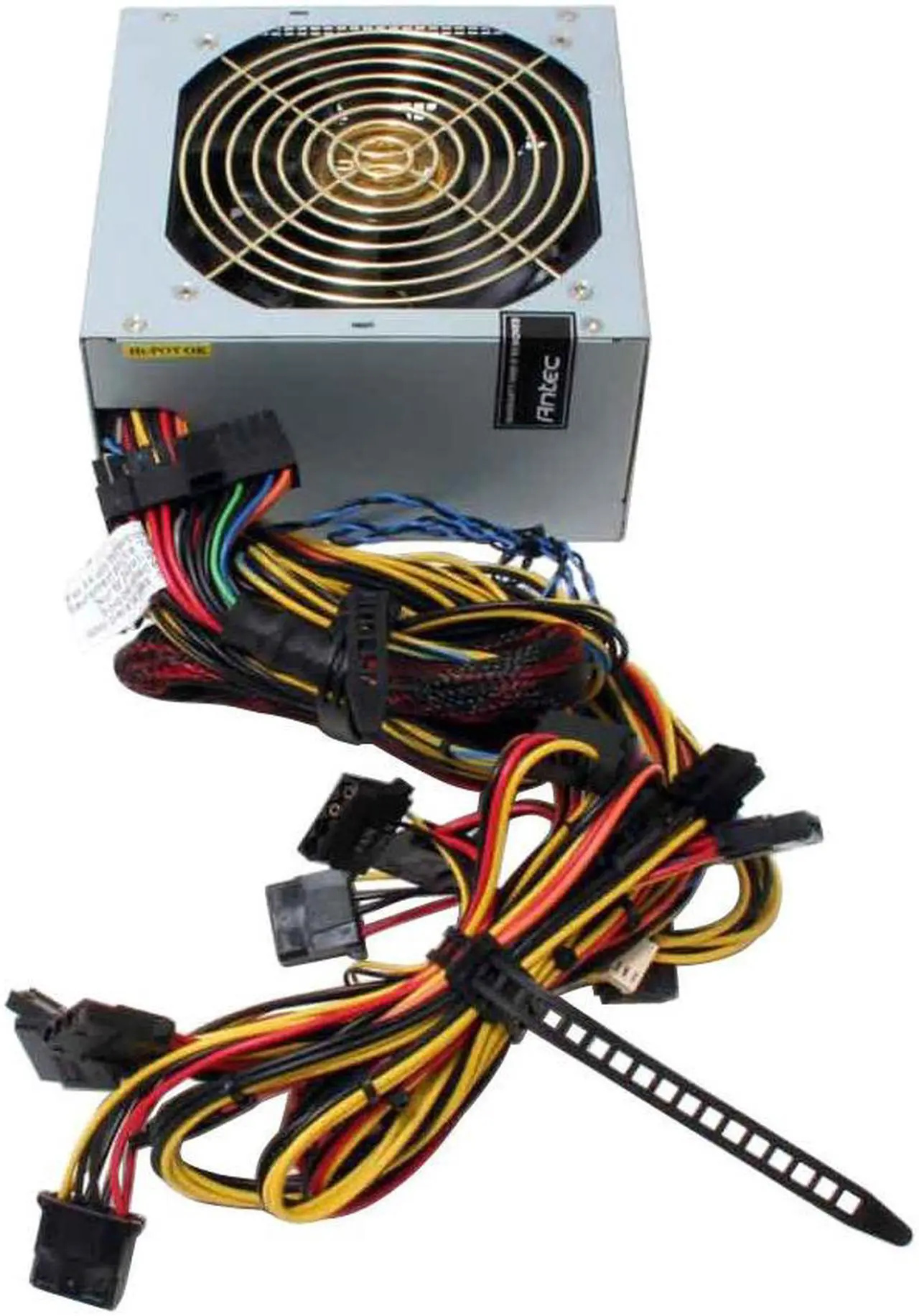 Alt view image 4 of 8 - Antec True Power Trio TP3-550 550 W ATX12V SLI Certified CrossFire Ready Active PFC Power Supply with Three 12V Rails