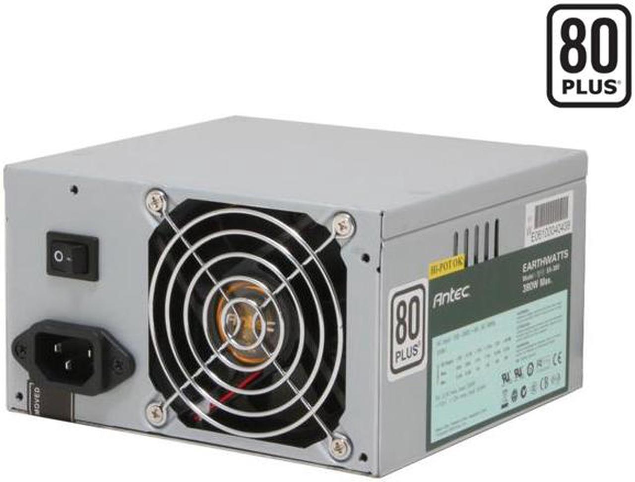 Antec earthwatts EA380 380W Continuous Power ATX12V v2.0 80 PLUS Certified Active PFC Power Supply