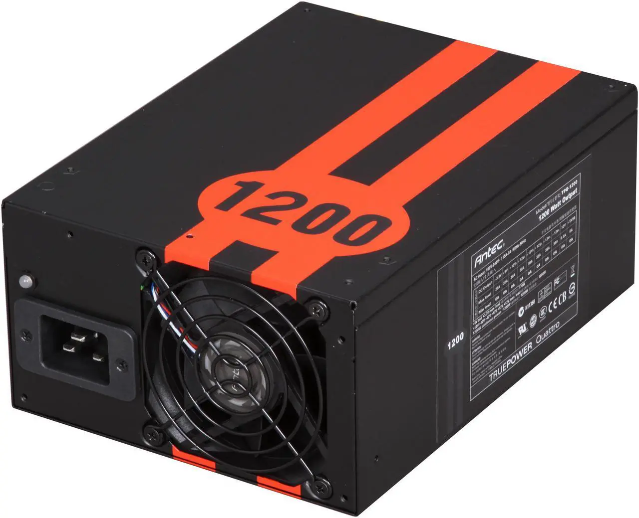 Main image of Antec TPQ-1200 1200W Continuous Power with PowerCache Technology SLI Ready CrossFire Certified 80 PLUS SILVER Certified Modular Active PFC Power Supply