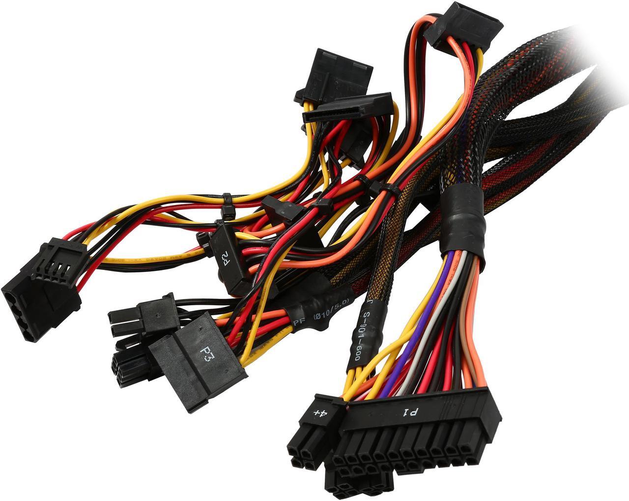 Alt view image 6 of 7 - Antec EA550 550 W ATX12V / EPS12V 80 PLUS BRONZE Certified Power Supply