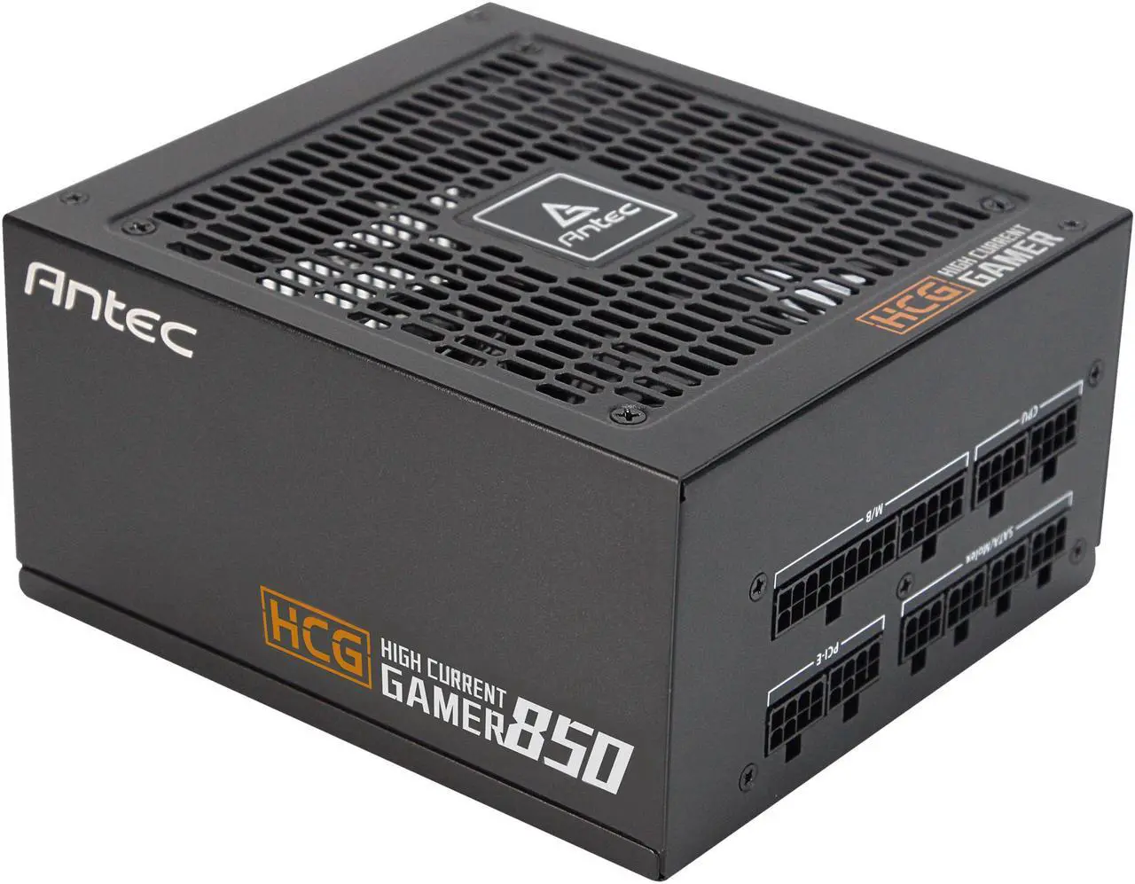 Alt view image 3 of 10 - Antec HCG850 Bronze 850W Fully Modular, 80 PLUS BRONZE, 135mm DBB Fan, Full Japanese Heavy-Duty Caps, 5 Year Warranty