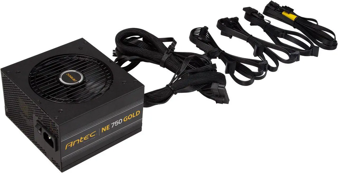 Alt view image 12 of 20 - Antec NeoECO Series NE750G 750W ATX 12V / EPS 12V 80 PLUS GOLD Certified Semi-Modular Compact 140 mm Size 7 Year Warranty Power Supply