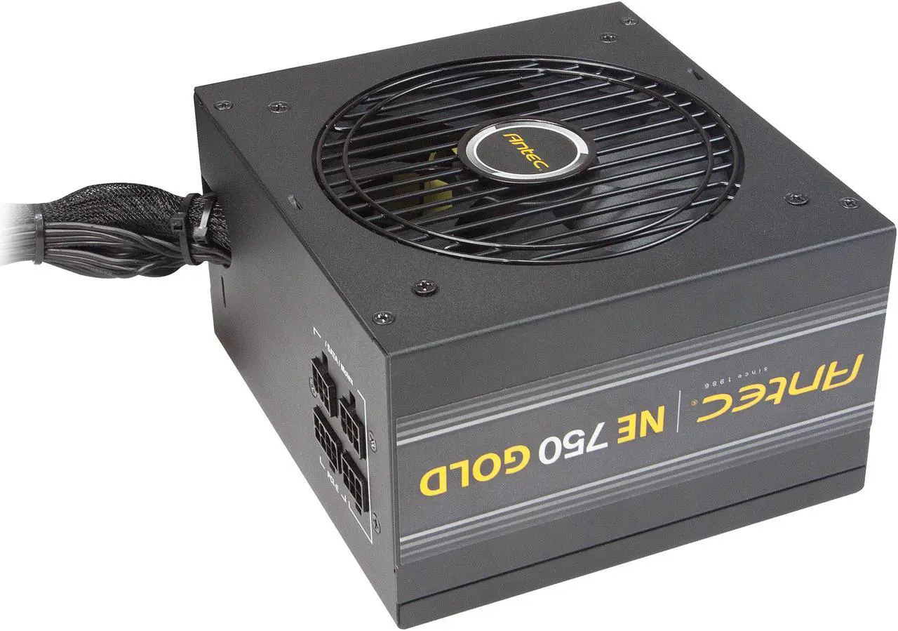 Alt view image 4 of 20 - Antec NeoECO Series NE750G 750W ATX 12V / EPS 12V 80 PLUS GOLD Certified Semi-Modular Compact 140 mm Size 7 Year Warranty Power Supply