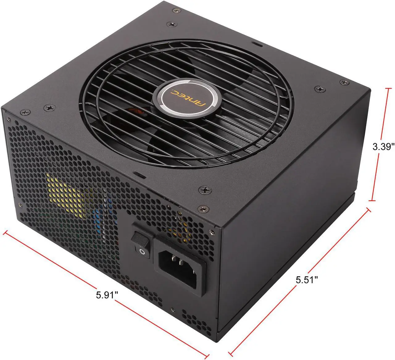 Alt view image 13 of 20 - Antec NeoECO Series NE750G 750W ATX 12V / EPS 12V 80 PLUS GOLD Certified Semi-Modular Compact 140 mm Size 7 Year Warranty Power Supply