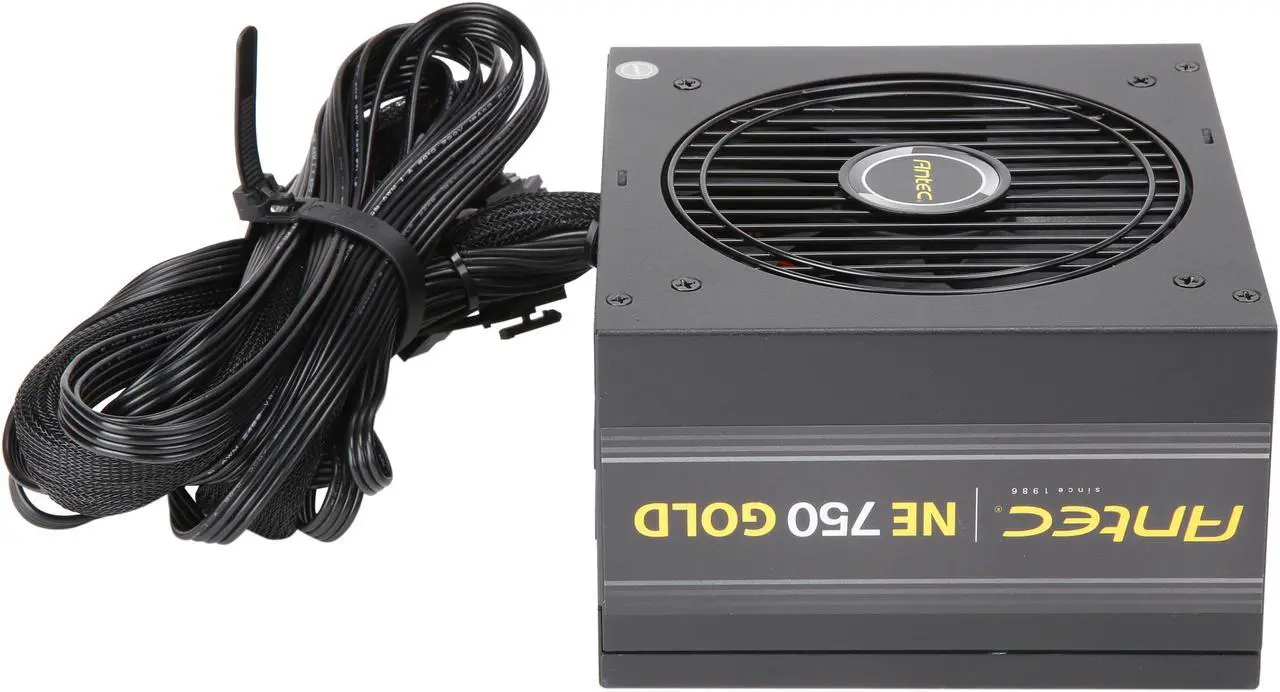 Alt view image 16 of 20 - Antec NeoECO Series NE750G 750W ATX 12V / EPS 12V 80 PLUS GOLD Certified Semi-Modular Compact 140 mm Size 7 Year Warranty Power Supply
