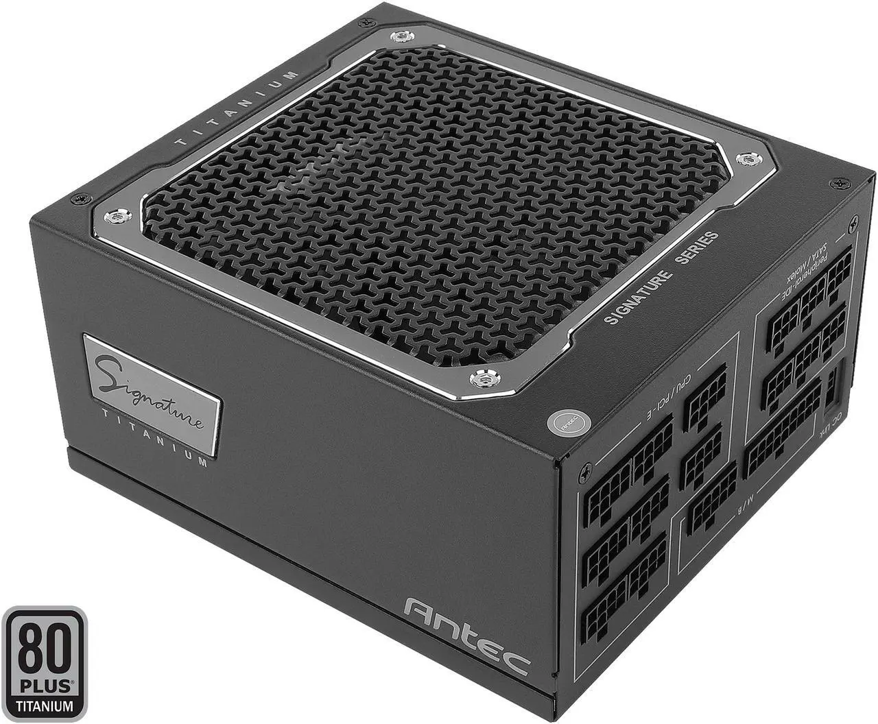 Main image of Antec Signature Series ST1000, 80 PLUS Titanium Certified, 1000W Full Modular with OC Link Feature, PhaseWave Design, Full Top-Grade Japanese Caps, Zero RPM Mode, 135 mm FDB Silence & 10-Year Warranty