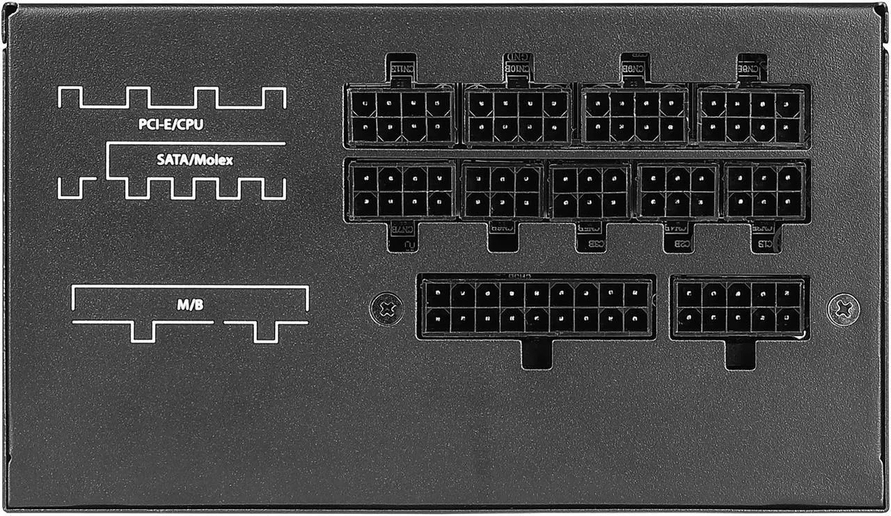 Alt view image 8 of 10 - Antec NeoECO Platinum NE850 Platinum Power Supply 850W, 80 PLUS Platinum Certified with 7-Year Warranty, 120mm Silent Fan, LLC + DC to DC Design, Japanese Caps, CircuitShield Protection & Zero RPM Mode