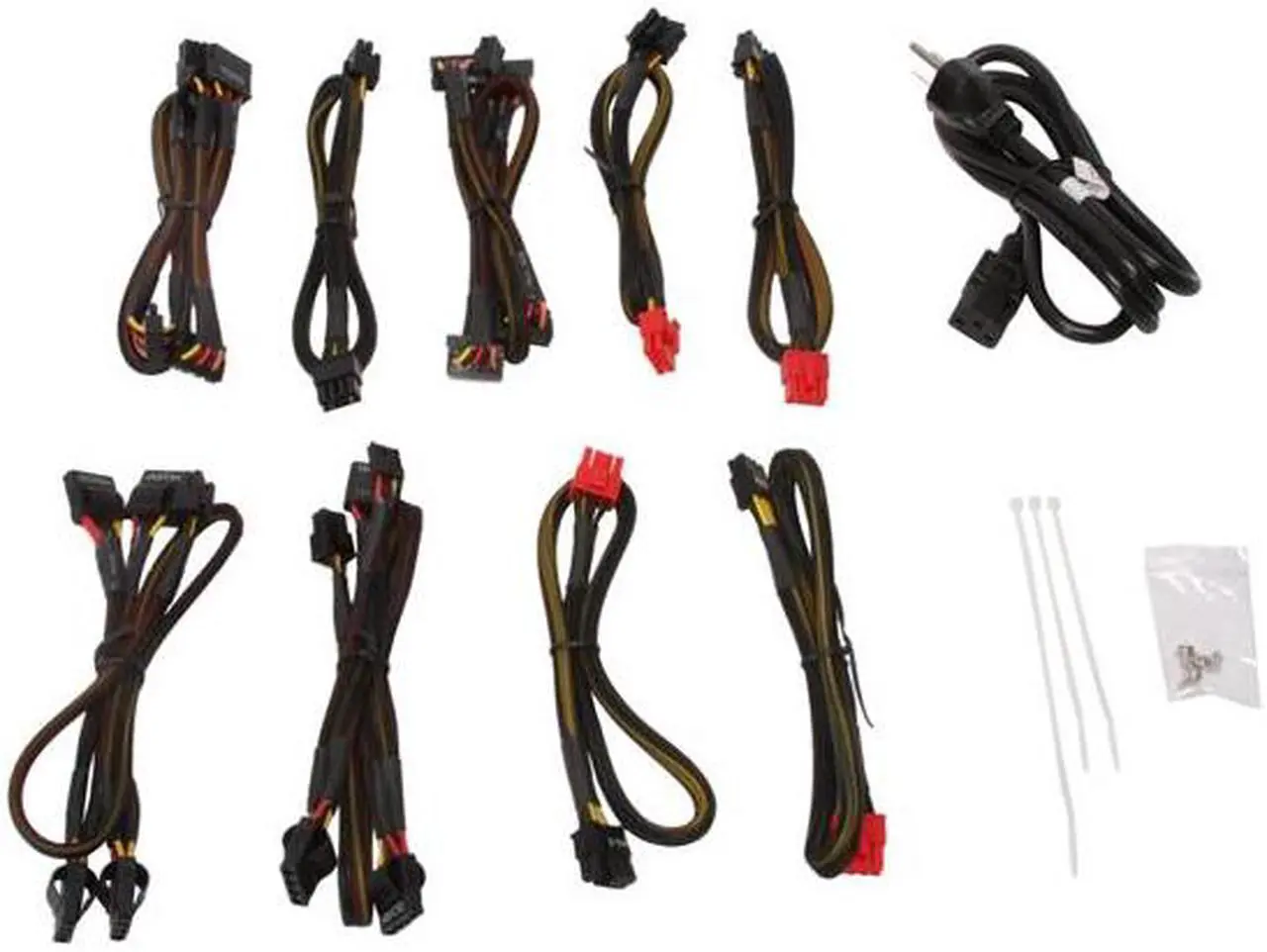 Alt view image 8 of 11 - IN WIN COMMANDER IRP-COM850 850 W ATX 12V 2.3 / EPS 12V 2.91 SLI Ready CrossFire Ready 80 PLUS Certified Modular Active PFC Power Supply
