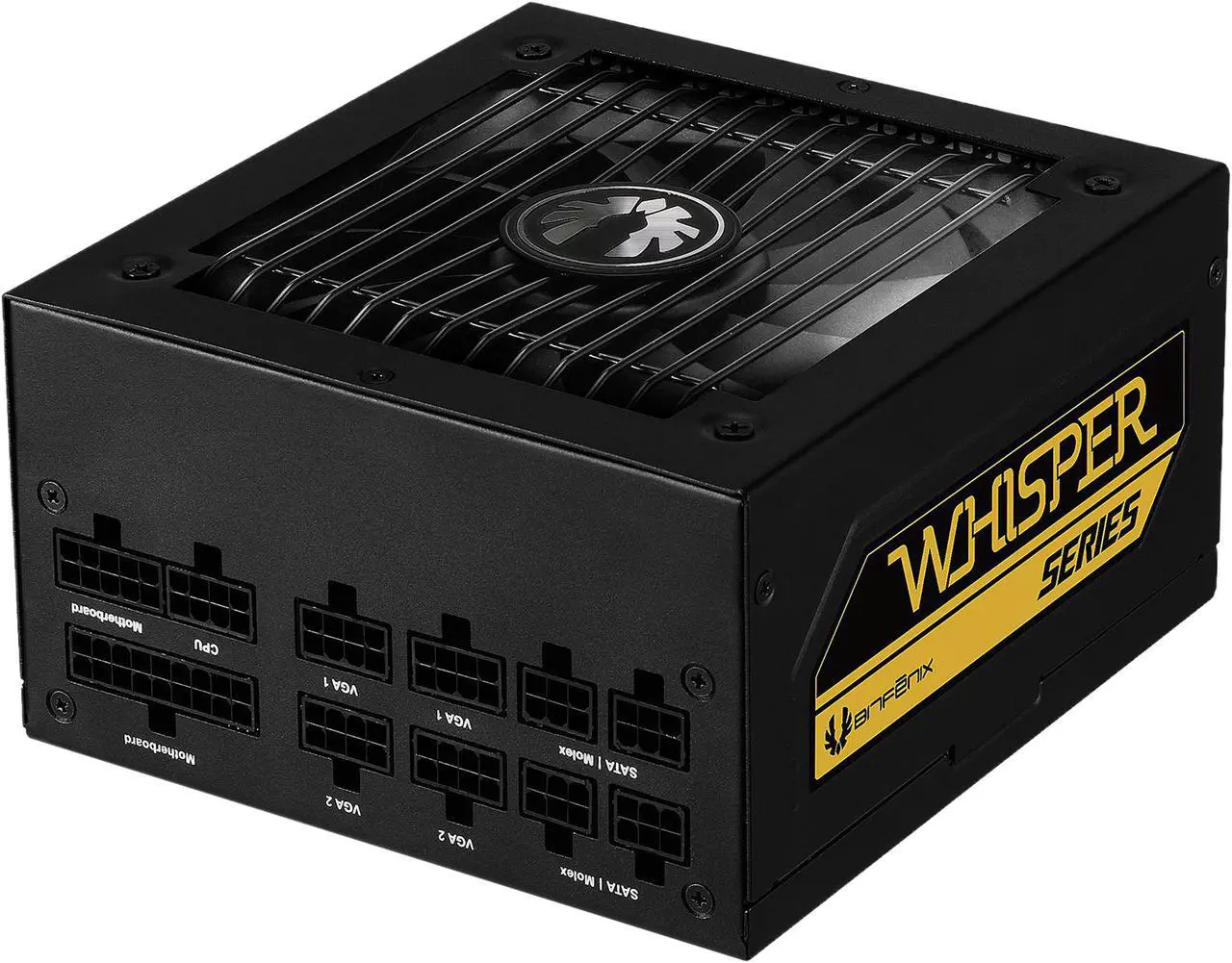 Main image of BitFenix Whisper M 80 Plus Gold Full Modular 550W PSU, BWG550M
