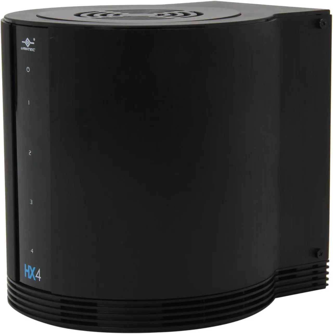 Main image of VANTEC NexStar HX4 NST-640SU3-BK Aluminum / Plastic 3.5" Black SATA I/II/III USB 3.0 & eSATA Quad Bay HDD Enclosure