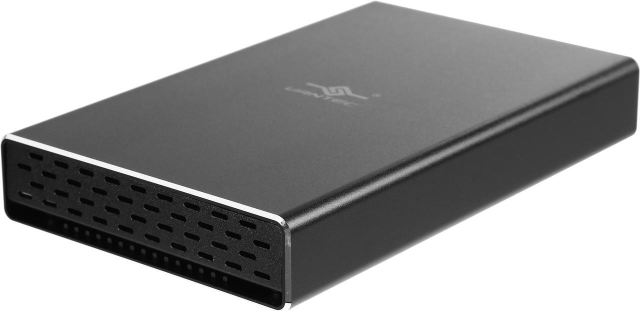 Main image of VANTEC NST-271C31-BK Aluminum 2.5" Black SATA USB 3.1 2.5" SATA to USB 3.1 Gen 2 Type C Enclosure