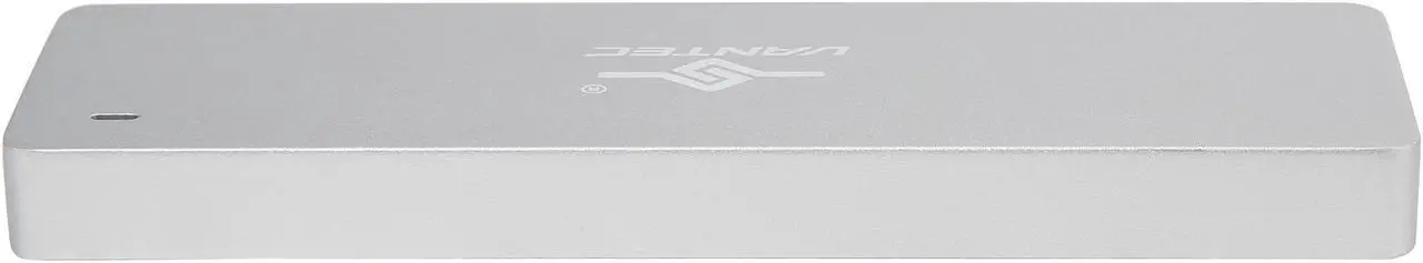 Alt view image 4 of 5 - VANTEC NexStar SX NST-203C3-SV Silver M.2 SATA SSD to USB 3.1 Gen 2 Type C Enclosure