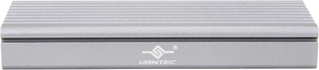 Alt view image 4 of 7 - VANTEC NST-205C3-SG Silver M.2 NVMe SSD to USB 3.1 Gen 2 Type-C Enclosure