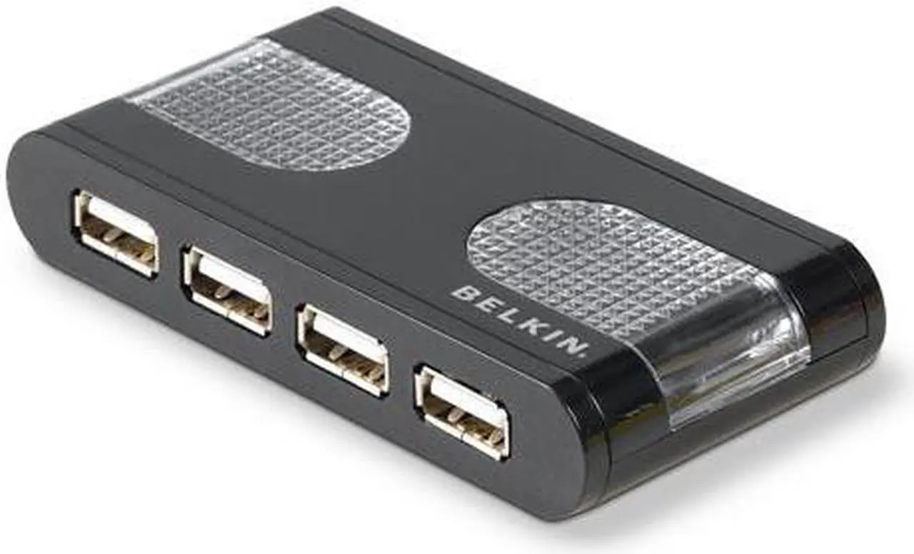 Main image of BELKIN F5U700-BLK Hi-Speed USB 2.0 7-Port Lighted Hub