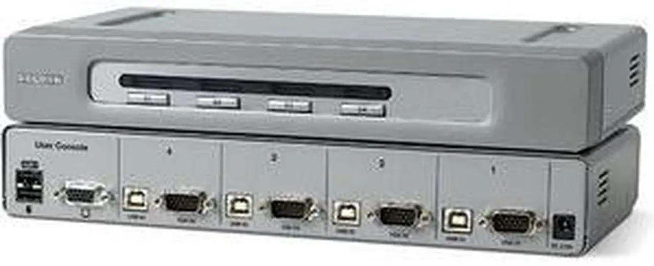 Main image of BELKIN F1DN104U OmniView Secure 4 Port KVM Switch