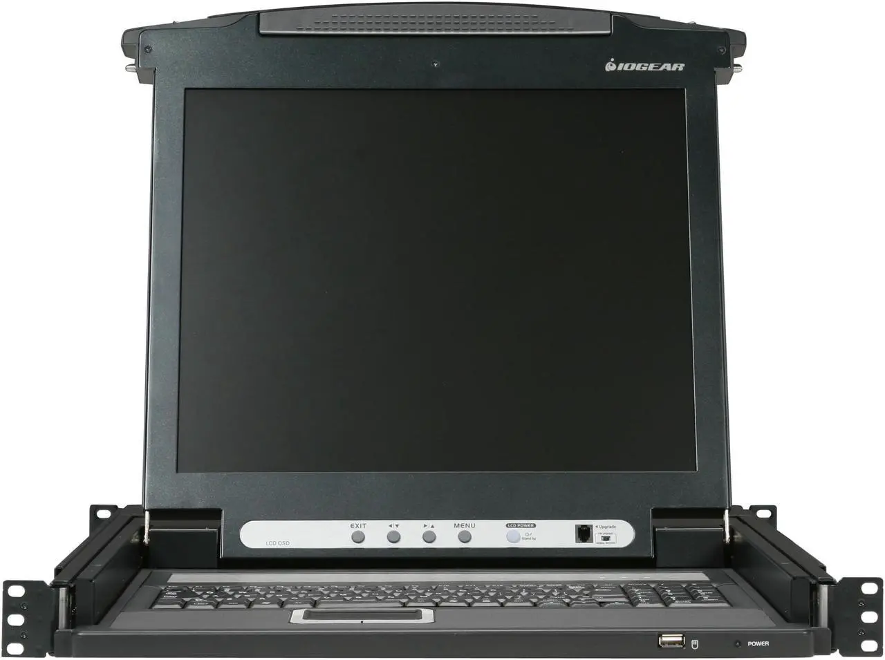Alt view image 2 of 8 - IOGEAR GCL1800 17" LCD KVM Combo Console