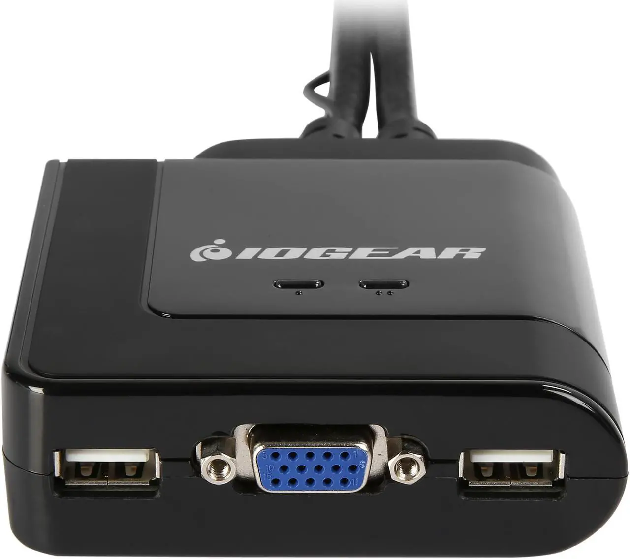 Alt view image 6 of 9 - IOGEAR GCS72DPKIT 2-Port VGA and DisplayPort Cable KVM Kit with Audio