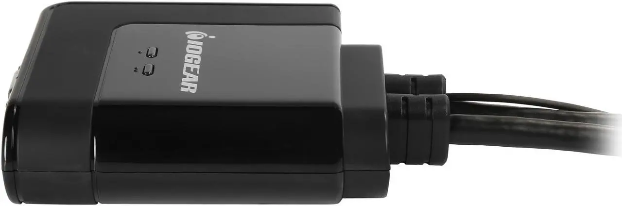 Alt view image 7 of 9 - IOGEAR GCS72DPKIT 2-Port VGA and DisplayPort Cable KVM Kit with Audio