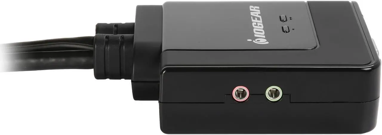 Alt view image 9 of 9 - IOGEAR GCS72DPKIT 2-Port VGA and DisplayPort Cable KVM Kit with Audio