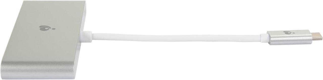 Alt view image 5 of 5 - IOGEAR GUH3C4PD USB-C to 4 Port USB-A Hub with Power Delivery Pass-Thru