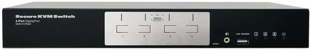 Alt view image 2 of 4 - IOGEAR 4-Port DisplayPort Secure KVM Switch (TAA)