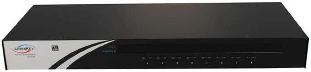 Alt view image 2 of 5 - LINKSKEY LKV-7308 8 Port Rackmount USB + PS/2 KVM Switch - OEM