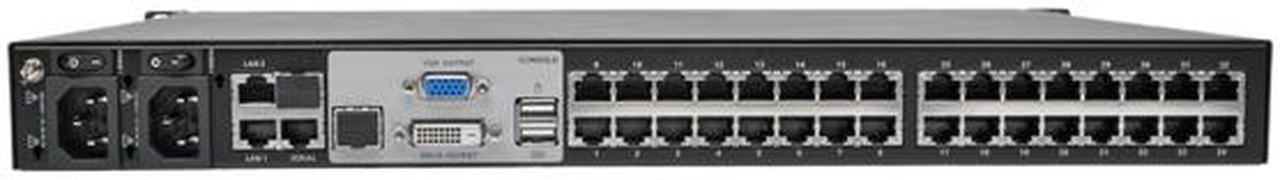 Alt view image 2 of 4 - TRIPP LITE B064-032-02-IPG 32-Port Cat5 KVM Over IP Switch 2 IP + 1 Local User TAA / GSA