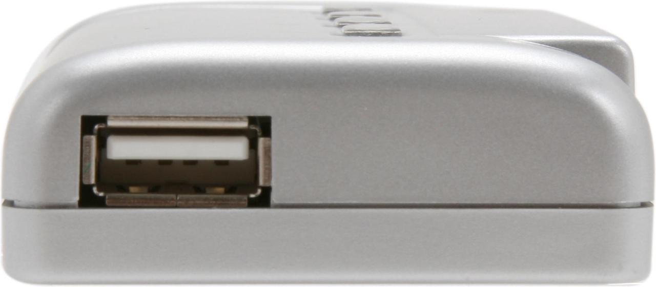 Alt view image 3 of 7 - Tripp Lite 4-Port USB 2.0 Hi-Speed Printer / Peripheral Sharing Switch (U215-004-R)