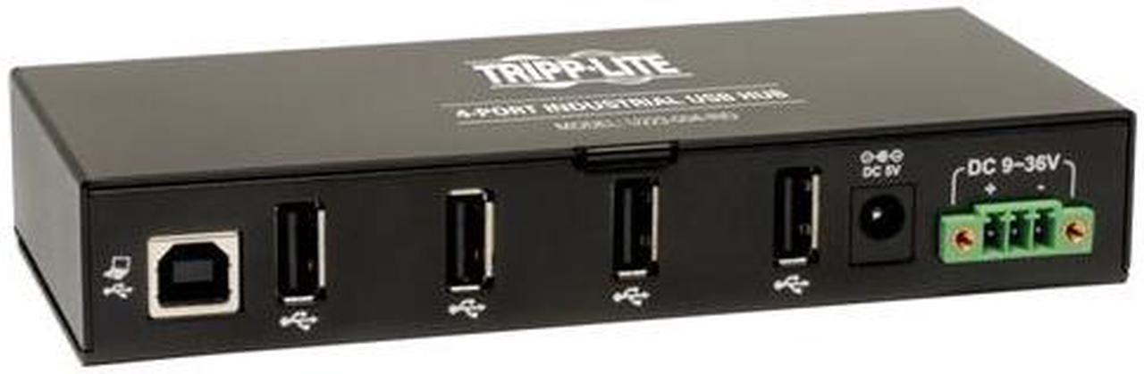 Main image of Tripp Lite 4-Port Industrial USB 2.0 Hub with 15kV ESD Immunity