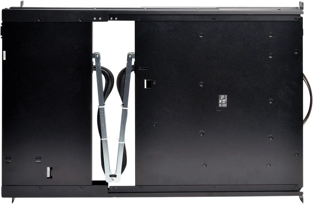 Alt view image 7 of 8 - Tripp Lite 1U Rack-Mount Console with 19" LCD, DVI or VGA, TAA (B021-000-19-HD)